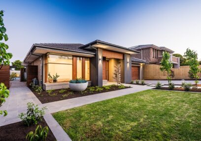 modern front yard landscaping Melbourne